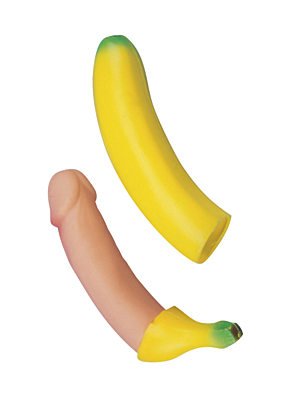 Banana Penis Realistic Dildo - NS Novelties