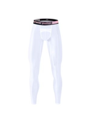 Nylon Made Mens Breathable Quick Drying High Performance Fit White