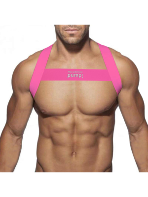 Sexy Harness for Men Fuchsia Pump os