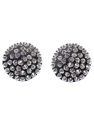 Bad Kitty Nipple Stickers with Spikes – Black