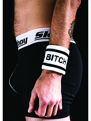 Sk8erboy Sweatband BITCH