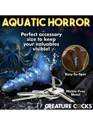 Lord Kraken Silicone Keychain