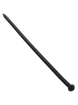 Urethral Dilator Diameter 0.55 cm, Silicone, Black