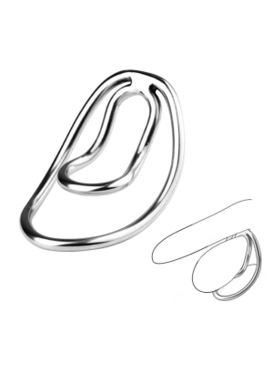 Chastity Device, Metal, Silver