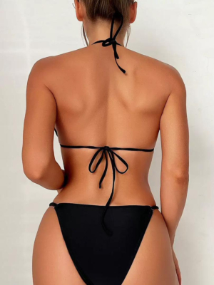 Sexy Black Underwear Swim Wear Set
