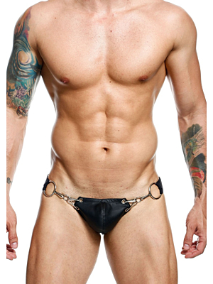 DNGEON Snap Jockstrap BLACK