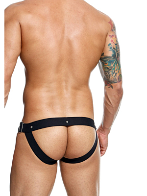 DNGEON Snap Jockstrap BLACK