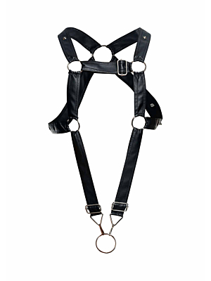 DNGEON Cross Cockring Harness