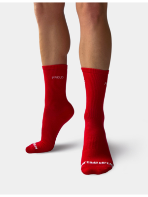 Barcode Berlin Proud Gym Socks Red