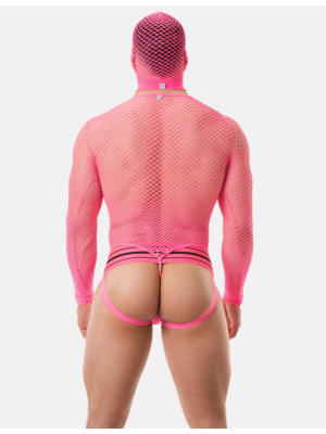 Barcode Berlin Fishnet Body Como Neon Pink