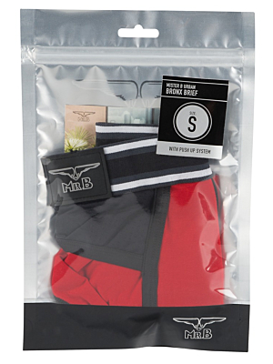 Mister B URBAN Bronx Brief Red