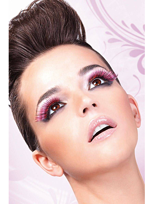 Light Pink Feather Eyelashes