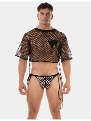 Barcode Berlin Crop Top Ruli Black