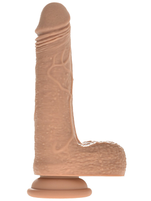  Realistic Dildo Zetty with Liquid Silicone 19 cm - Natural
