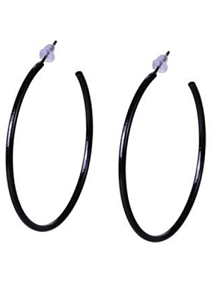 Black earrings