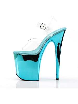 Pleaser Women's FLAM808/C/TECH Platform Sandal