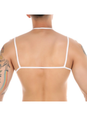 Gay Lace Bra Sexy Underwear White 