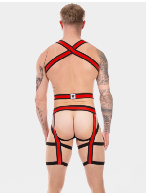 Harness Duo Javed Red - Black