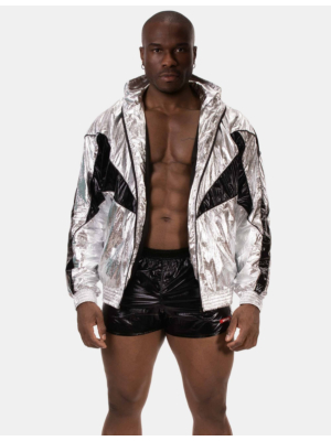 Barcode Berlin Jacket Frank Silver - Black M
