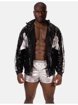 Barcode Berlin Jacket Frank Black - Silver M