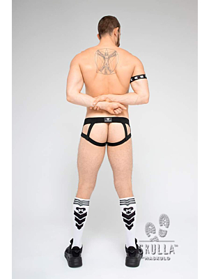 Maskulo - Skulla. Jockstrap White