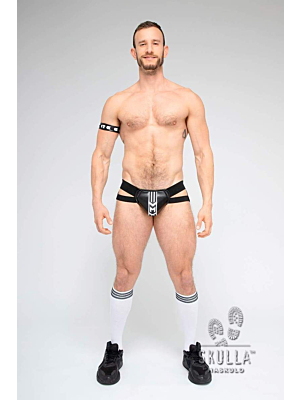 Skulla. Jockstrap White