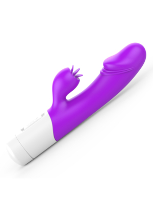 Licking Rabbit Vibrator Purple