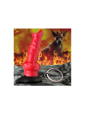 Hell-hound Silicone Keychain