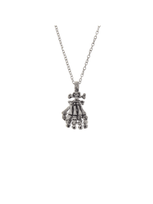 Skeleton Skull Hand Necklace