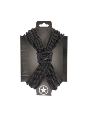 Polyester Bondage Rope 10 m - Black