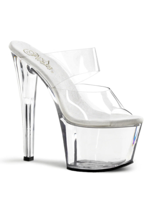 Pleaser High Heels Clear 17.8cm SKY302/C