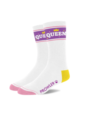 Prowler Queen Socks - White/Purple