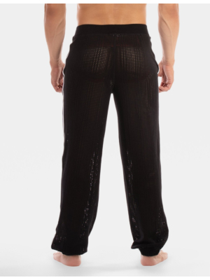 Barcode Berlin Shalvar Pants Leo Black - Red