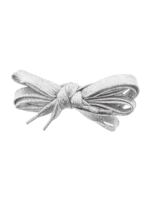 Pair of Silver Glitter Shoelaces