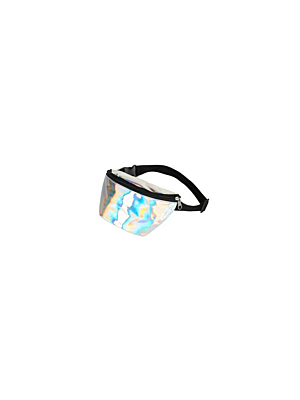 Silver hologram bumbag B