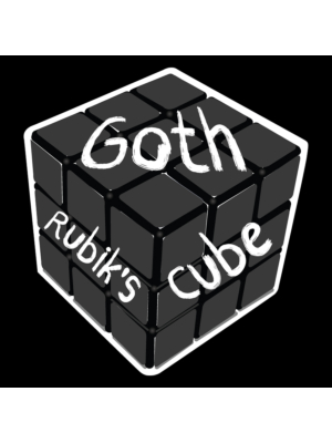 goth rubik cube
