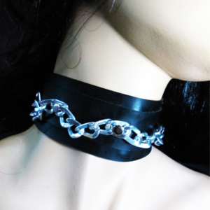 Wide collar with chain-2002368