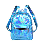 turquoise Holographic Backpack