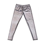 Mens Silver Shiny Leggings