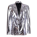 Silver Metallic Blazer M/L
