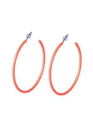 Neon Orange Earring