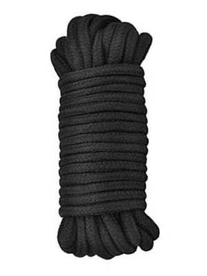 Cotton Rope Black 5 m