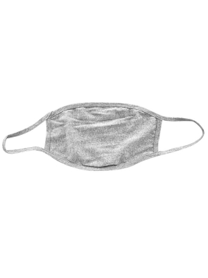 ADULT COTTON FABRIC MASK - GREY