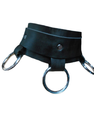 Wide collar with hanging rings - 2002366