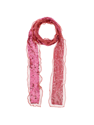 176cm x 9cm Soft Pink Sequin 3 in 1 Sash / Belt