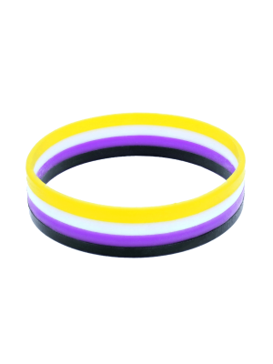 1.6cm Non-Binary Silicon Bracelets