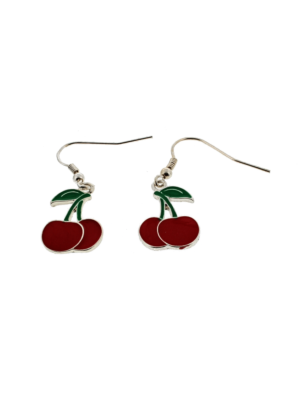 Cherry Earrings (2 x 1cm)