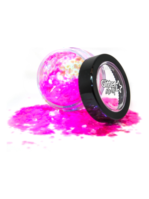 Fantasy Iridescent Loose Chunky Glitter-fuchsia