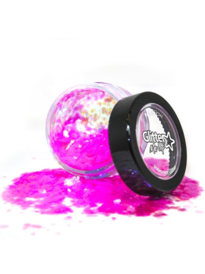 Fantasy Iridescent Loose Chunky Glitter- pink/fuchsia