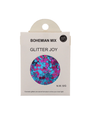 Bohemian Mix - Assorted Design Glitter for Skin, Hair & Nails